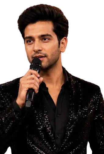 Black Sequence Blazer For Men | Premium Party Wear | Sabrahad Enterprises
